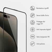 Accezz Vetro temperato + Applicatore Apple iPhone 15 Pro