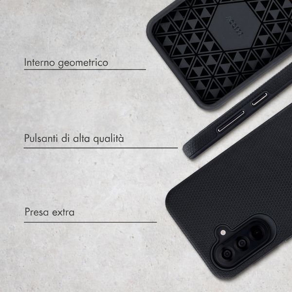 Accezz Cover Posteriore Resistente con MagSafe Samsung Galaxy A37 (5G) - Nero
