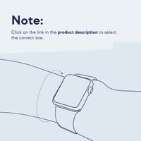 Apple Cinturino Solo intrecciato Apple Watch | 44/45/46/49 mm - Taglia 6 - Magenta