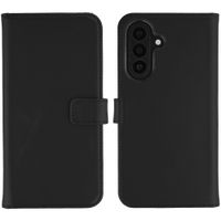 Selencia Cover a libro in vera pelle Samsung Galaxy A27 (5G) - Nero