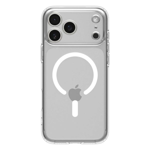 Spigen Cover Posteriore Ultra Ibrida con MagSafe Apple iPhone 17 Pro - Clear / White