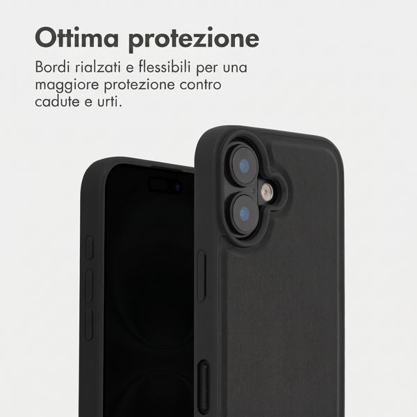 Accezz Backcover Edge con MagSafe Apple iPhone 16 - Nero