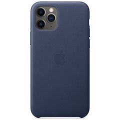 Apple Cover in Pelle iPhone 11 Pro - Midnight Blue