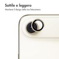 imoshion Pellicola protettiva 2 pack per la fotocamera Apple iPhone Air - Light Gold
