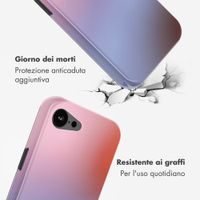 Selencia Cover posteriore Vivid con MagSafe Apple iPhone 17e / 16e - Gradient Soft Blush