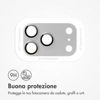 imoshion Protezione fotocamera in Vetro 2 Pezzi Apple iPhone 17 Pro Max - Silver