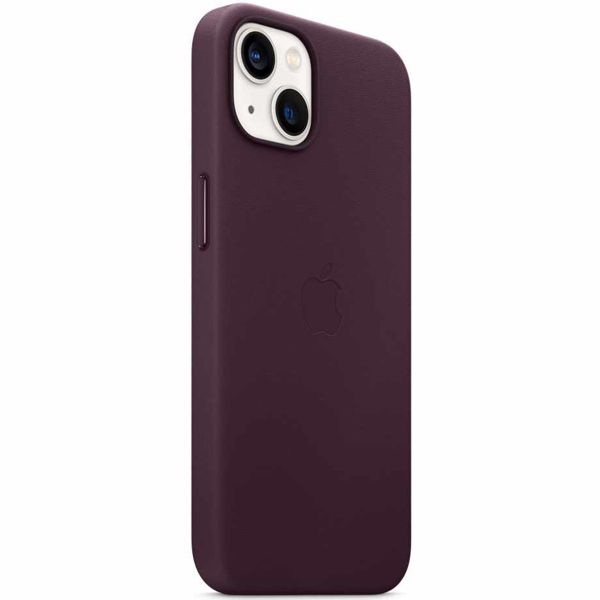 Apple Cover in Pelle MagSafe iPhone 13 - Dark Cherry