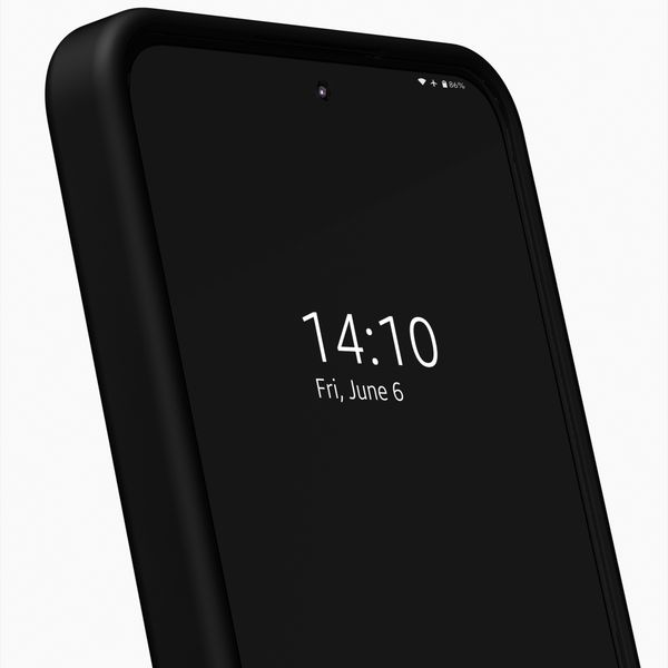 iDeal of Sweden Cover in silicone con MagSafe Samsung Galaxy A57 (5G) - Black