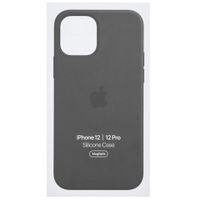 Apple Cover Posteriore in Silicone con MagSafe Apple iPhone 12 (Pro) - Black