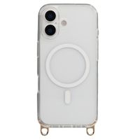 Selencia Cover posteriore Rivièra MagSafe con gancini rimovibili Apple iPhone 17 - Trasparente