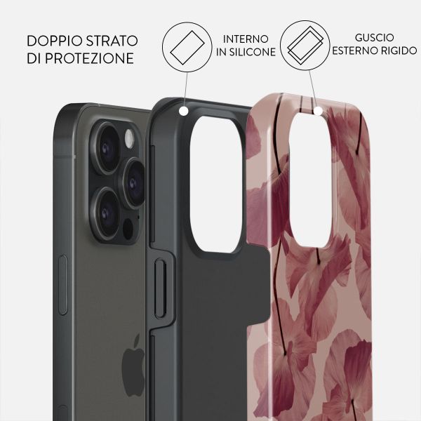 Burga Cover Posteriore Resistente Apple iPhone 15 Pro - Tender Kiss
