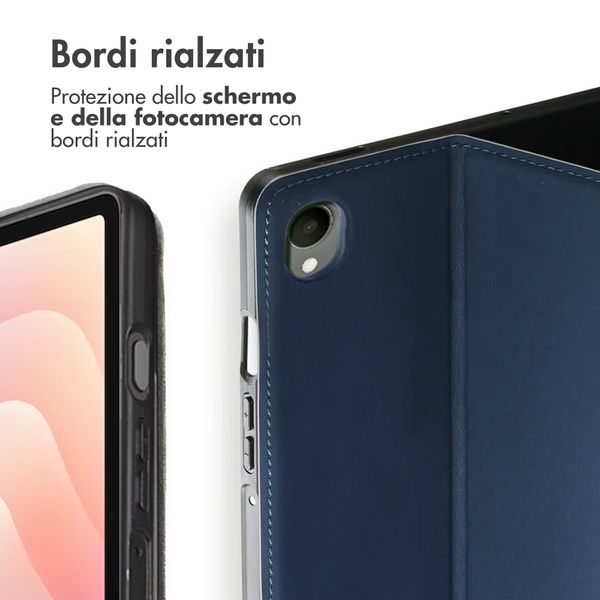 Accezz Cover Tablet Classica Samsung Galaxy Tab S11 - Blu scuro