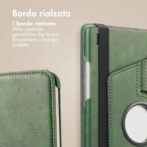 imoshion Cover Girevole a 360° Samsung Galaxy Tab A9 8.7 pollici - Verde