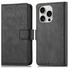 imoshion Cover a libro di Lusso Apple iPhone 16 Pro Max - Nero