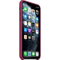 Apple Cover in Silicone Apple iPhone 11 Pro Max - Pomegranate