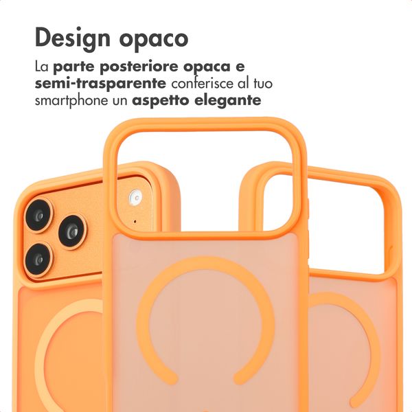 imoshion Cover posteriore Color Guard con MagSafe Apple iPhone 17 Pro Max - Arancio