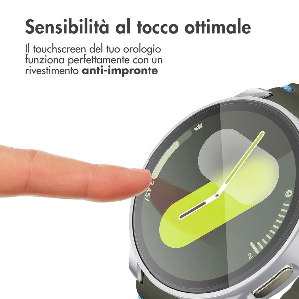 imoshion Cover rigida integrale Samsung Galaxy Watch 7 - 40 mm - Argento