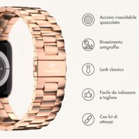 imoshion Cinturino in acciaio Apple Watch | 38/40/41/42 mm - Oro rosa