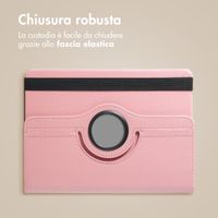 imoshion Cover Girevole a 360° Samsung Galaxy Tab S9 11.0 pollici / S10 Lite / S10 FE / S9 FE 10.9 pollici - Rosa