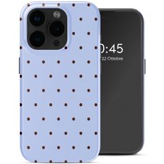 Selencia Cover Posteriore Vivid Apple iPhone 15 Pro - Happy Dots Digital Sky