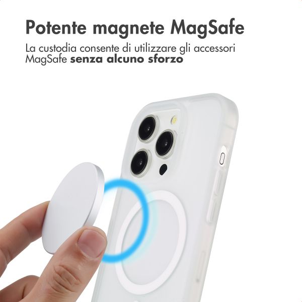 imoshion Cover posteriore Color Guard con MagSafe Apple iPhone 14 Pro - Bianco