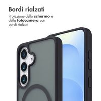 imoshion Cover posteriore Color Guard con MagSafe Samsung Galaxy S25 - Nero