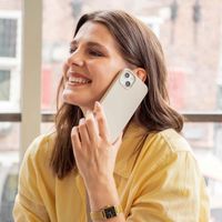 Accezz Cover Posteriore in Silicone Liquido Samsung Galaxy A37 (5G) - Stone