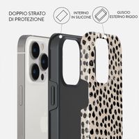 Burga Cover Posteriore Resistente con MagSafe Apple iPhone 14 Pro - Almond Latte