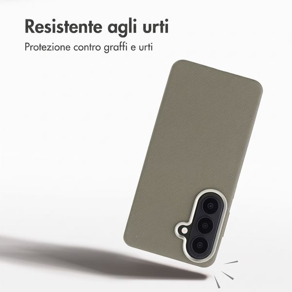 Accezz Cover Mesh con MagSafe Samsung Galaxy S26 - Grigio scuro