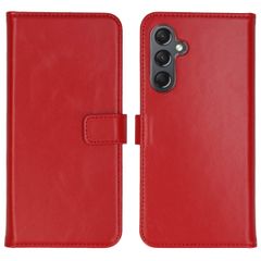 Selencia Cover a libro in vera pelle Samsung Galaxy A25 (5G) - Rosso