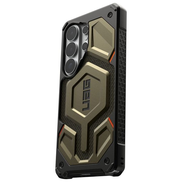 UAG Cover Posteriore Monarch Pro Samsung Galaxy S26 Ultra - Kevlar Element Green