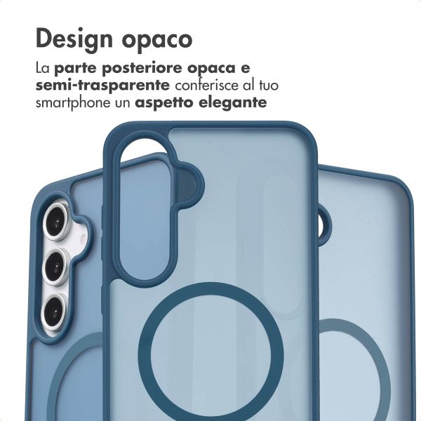 imoshion Cover posteriore Color Guard con MagSafe Samsung Galaxy S24 FE - Blu scuro