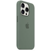 Apple Cover Posteriore in Silicone con MagSafe Apple iPhone 15 Pro - Cypress