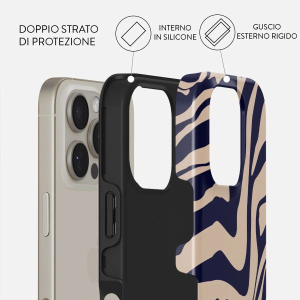 Burga Cover Posteriore Resistente Apple iPhone 16 Pro - Vigilant