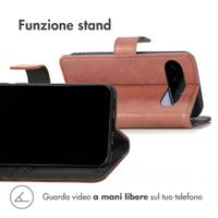 imoshion Cover a libro di Lusso Google Pixel 11 Pro - Marrone