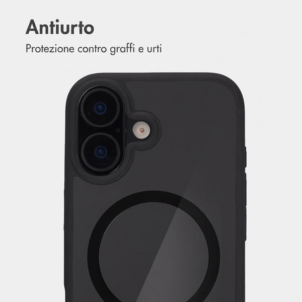 Accezz Cover Hold con MagSafe Apple iPhone 16 - Black