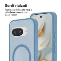 imoshion Cover posteriore Color Guard con MagSafe Google Pixel 9A - Azzurro