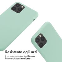 imoshion Cover in Silicone con Cordino Apple iPhone 11 Pro - Menta verde