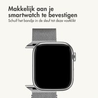imoshion Milanees magnetisch bandje Apple Watch | 44/45/46/49 mm - Zilver