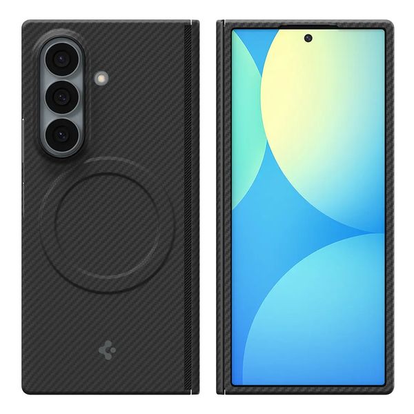 Spigen Cover posteriore AirSkin MagSafe Samsung Galaxy Z Fold 8 Ultra - Black