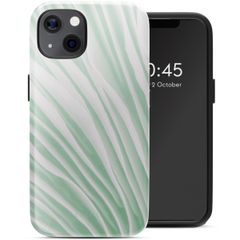 Selencia Cover posteriore Vivid con MagSafe Apple iPhone 13 - Nature Grayed Jade
