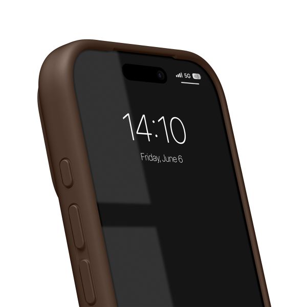 iDeal of Sweden Cover in silicone con MagSafe Apple iPhone 17 Pro - Mocha Mousse