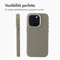 Accezz Cover Mesh con MagSafe Apple iPhone 15 Pro - Grigio scuro