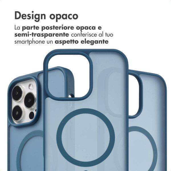 imoshion Cover posteriore Color Guard con MagSafe Apple iPhone 14 Pro Max - Blu scuro
