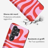 Selencia Cover posteriore Vivid con MagSafe Samsung Galaxy S26 Ultra - Dream Swirl Pink