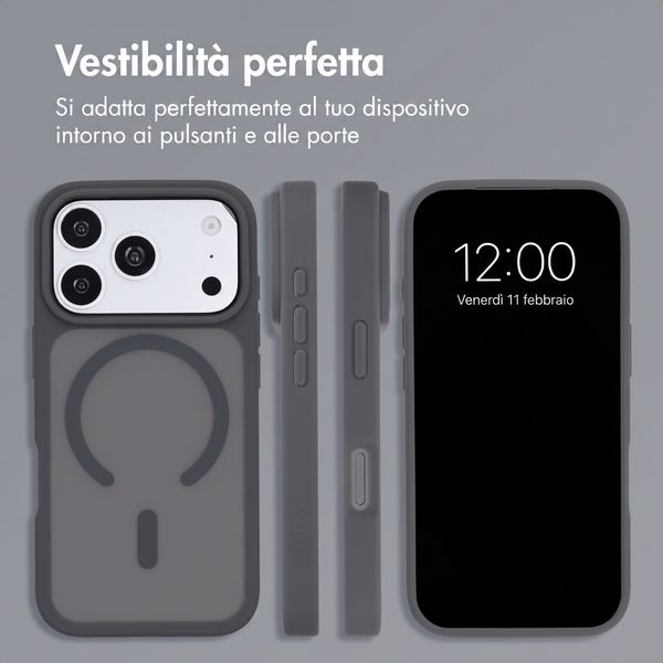 imoshion Cover posteriore Color Guard con MagSafe Apple iPhone 18 Pro Max / 17 Pro Max - Grigio