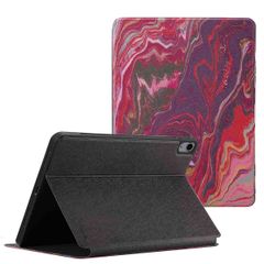 Selencia Cover per tablet Vivid Apple iPad Air 11 pollici (2026) M4 / (2025) M3 / (2024) M2 / Air 5 (2022) / Air 4 (2020) - Marble Plum