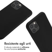 imoshion Cover in Silicone con Cordino Apple iPhone 11 Pro - Nero