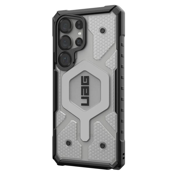 UAG Cover Posteriore Pathfinder con MagSafe Samsung Galaxy S25 Ultra - Ice / Silver