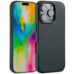 Accezz Cover in Pelle con MagSafe Apple iPhone 16 Pro - Cedar Green